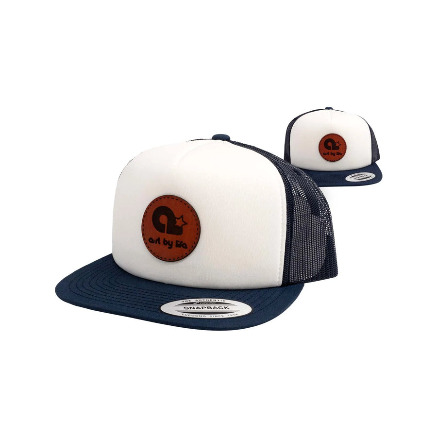 Cap - BASE - Navy-White-Navy / One Size art by life