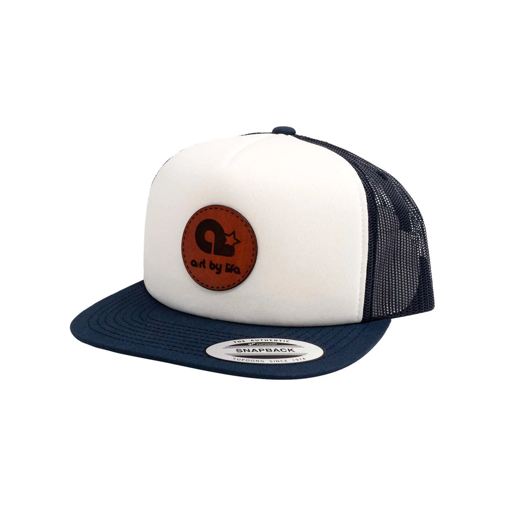 Cap - BASE - Navy-White-Navy / One Size art by life