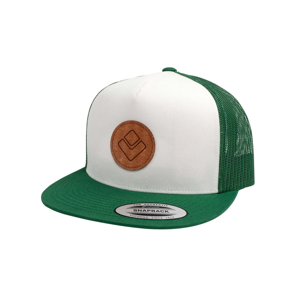 Cap - MATCH - Green-White-Green / One Size art by life